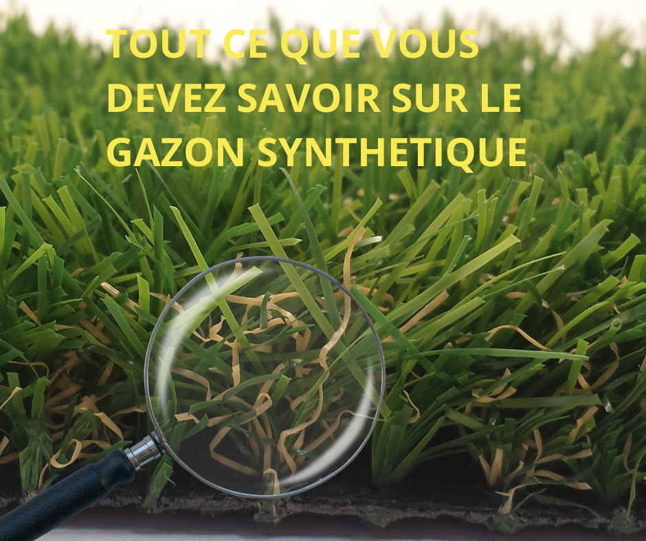 Les choses à savoir sur le gazon synthétique