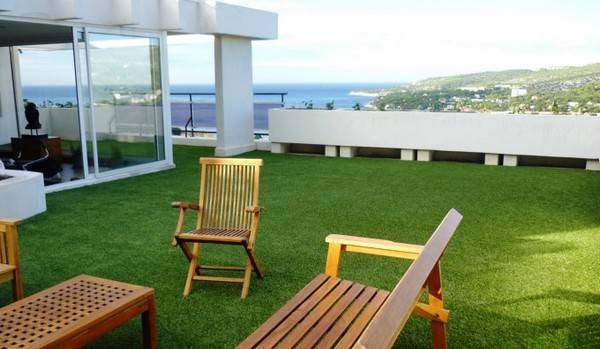 gazon synthétique pour terrasse