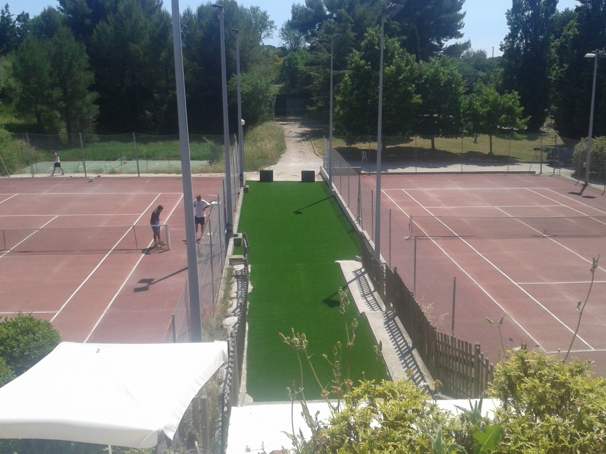 Installation d'un gazon synthétique à Allauch