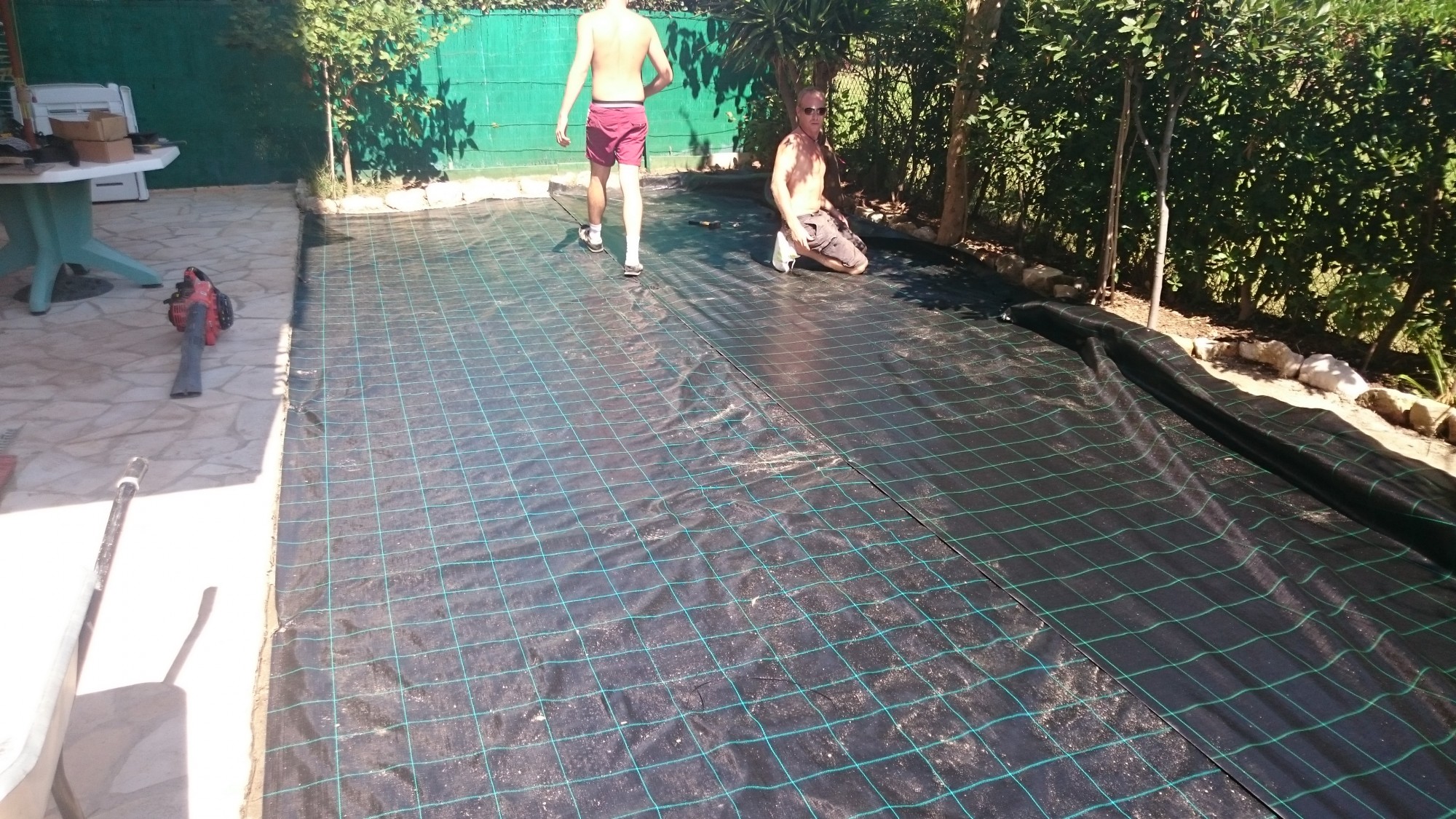 Installation de gazon synthétique à Antibes