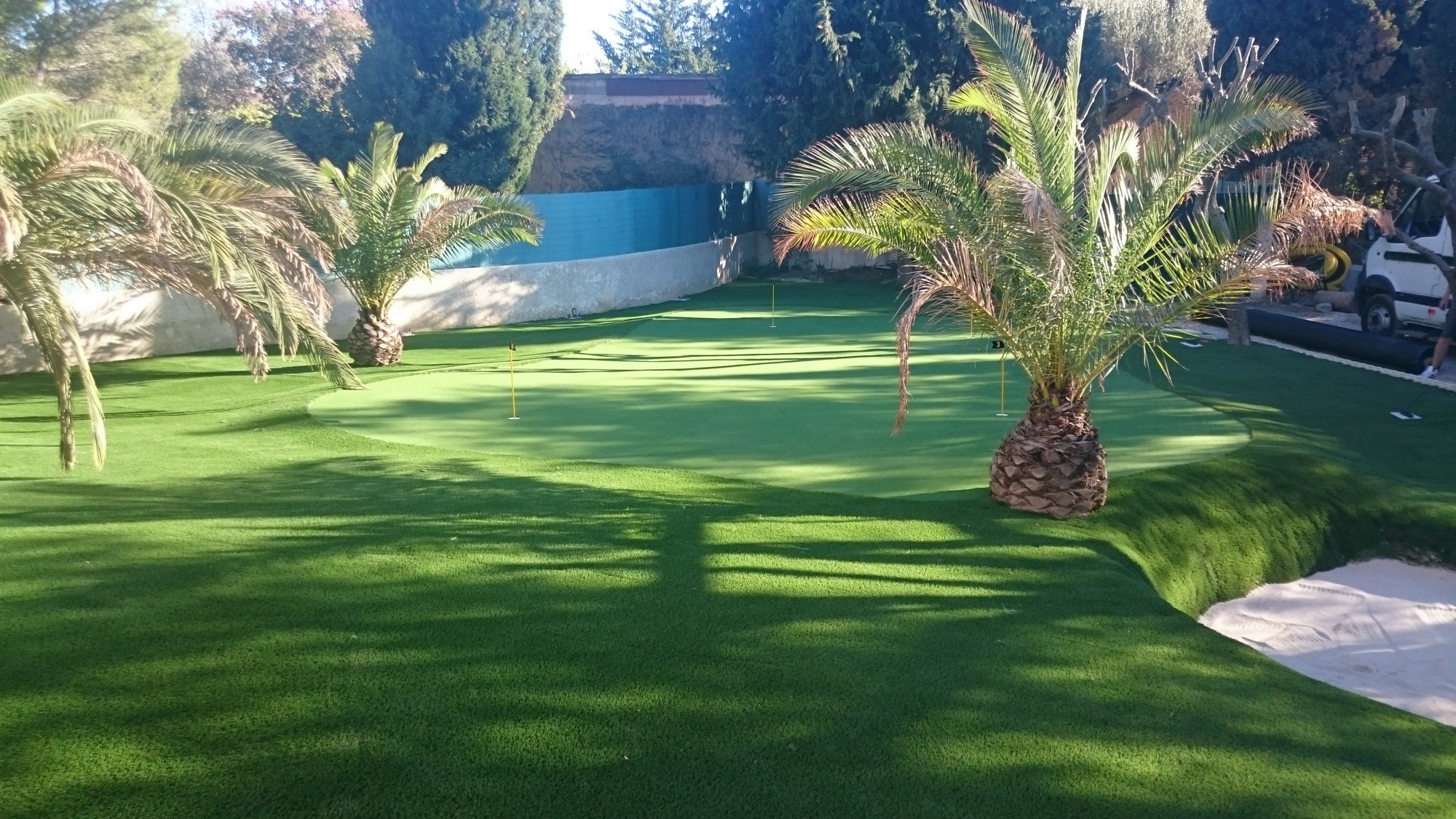 vente et pose de putting green synthétique dans les Alpes Maritimes