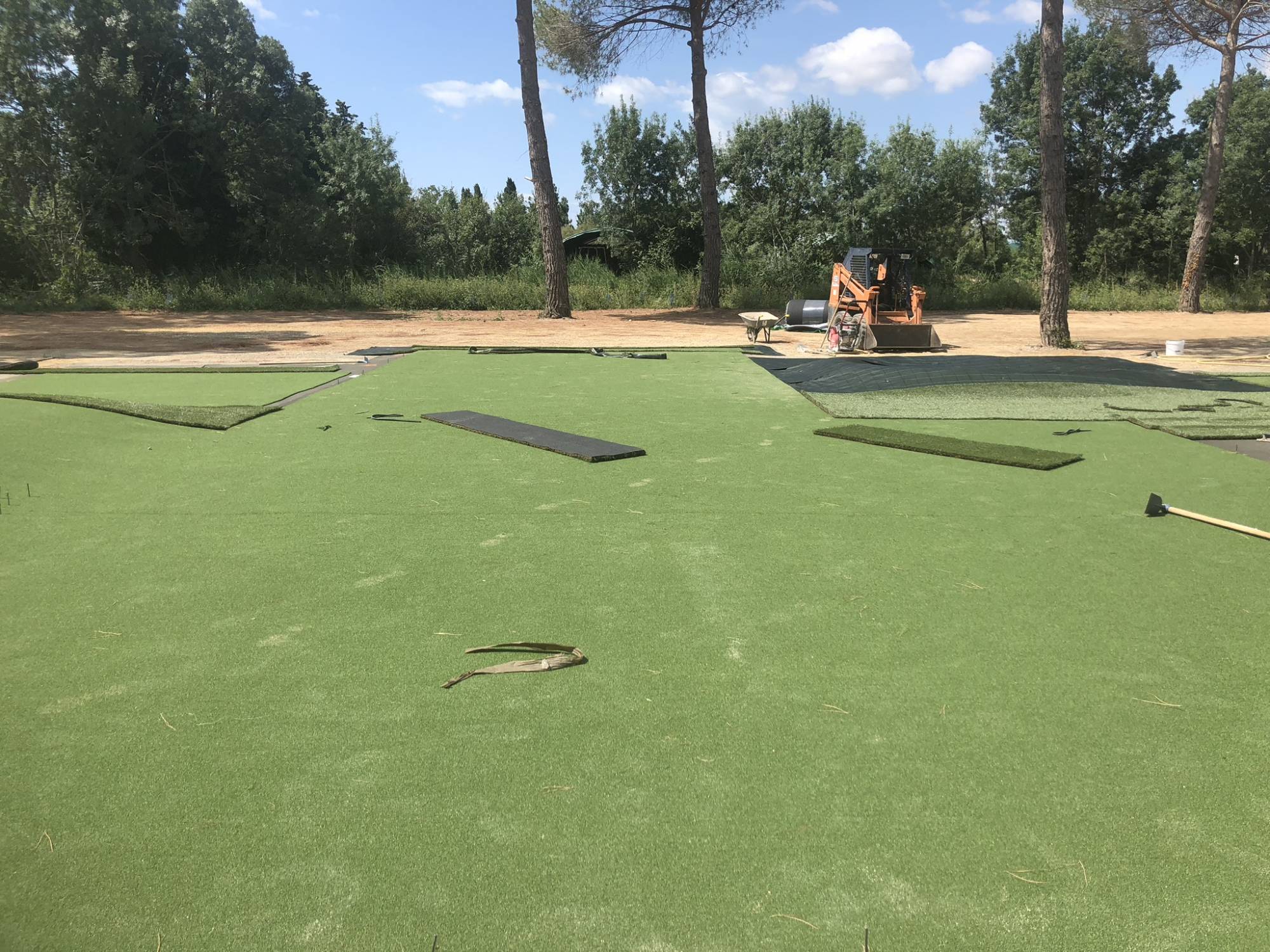 installateur de putting green synthétique