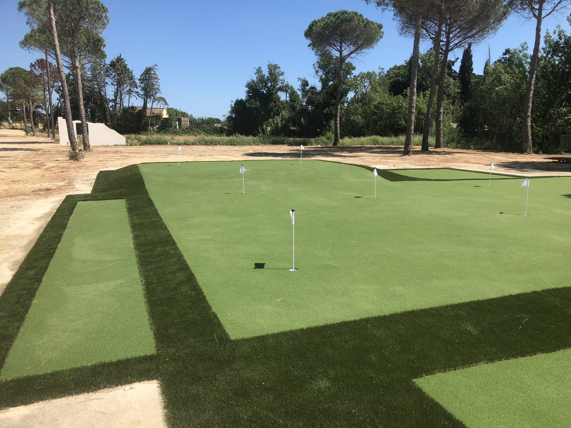 installateur de green synthétique