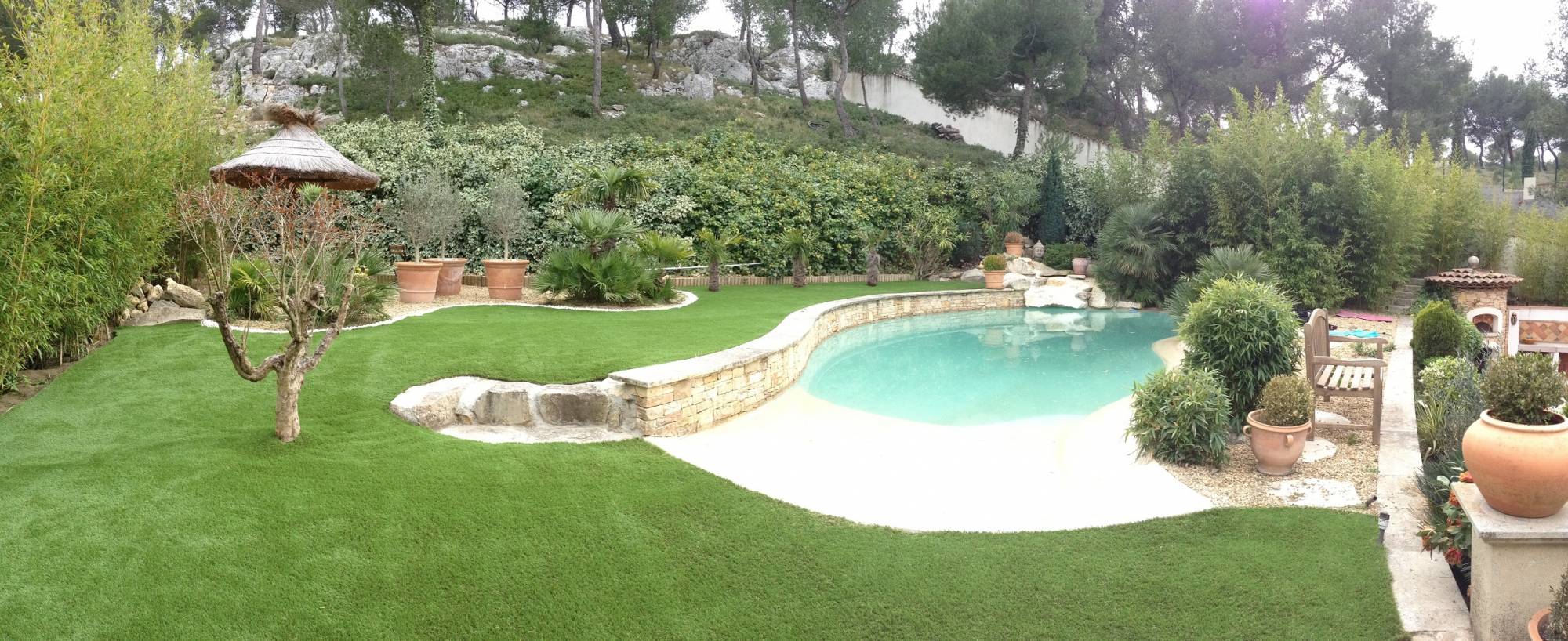 Gazon artificiel idéal pour jardin