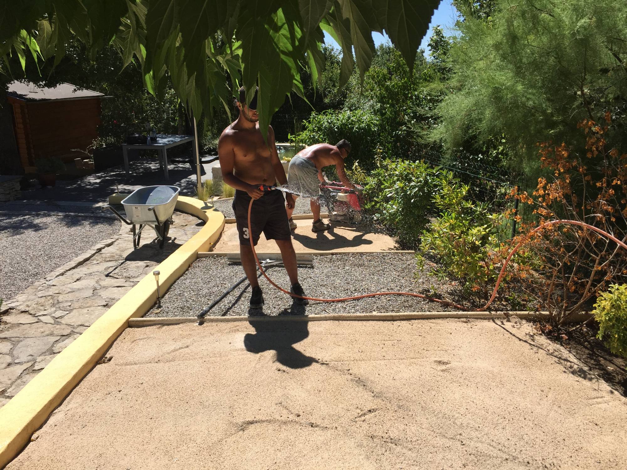 pose de gazon artificiel à Salon de Provence