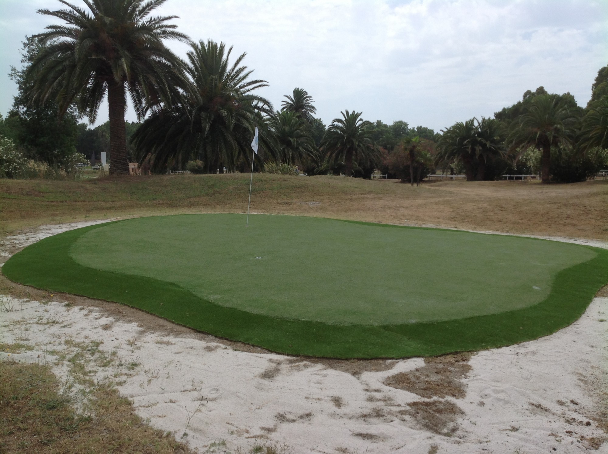 Pitch and putt synthétique à Grimaud