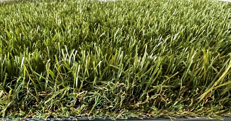 gazon synthétique pas cher pour jardin le canari 40 mm