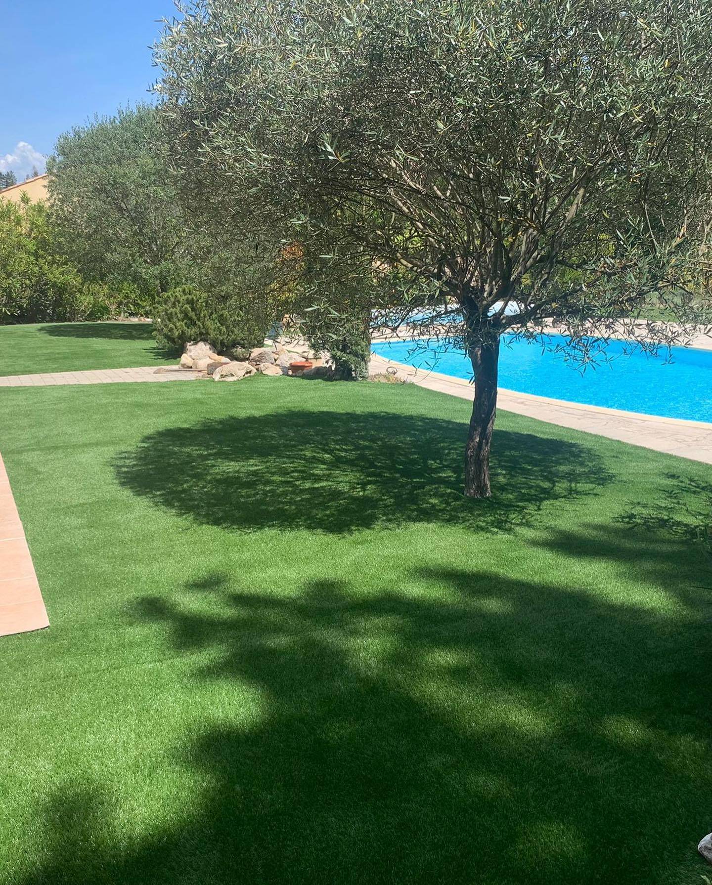 Pose de pelouse artificielle à Nice