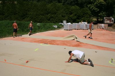 Notre zone d'activité pour ce service Gazon haut de gamme pour structure sportive