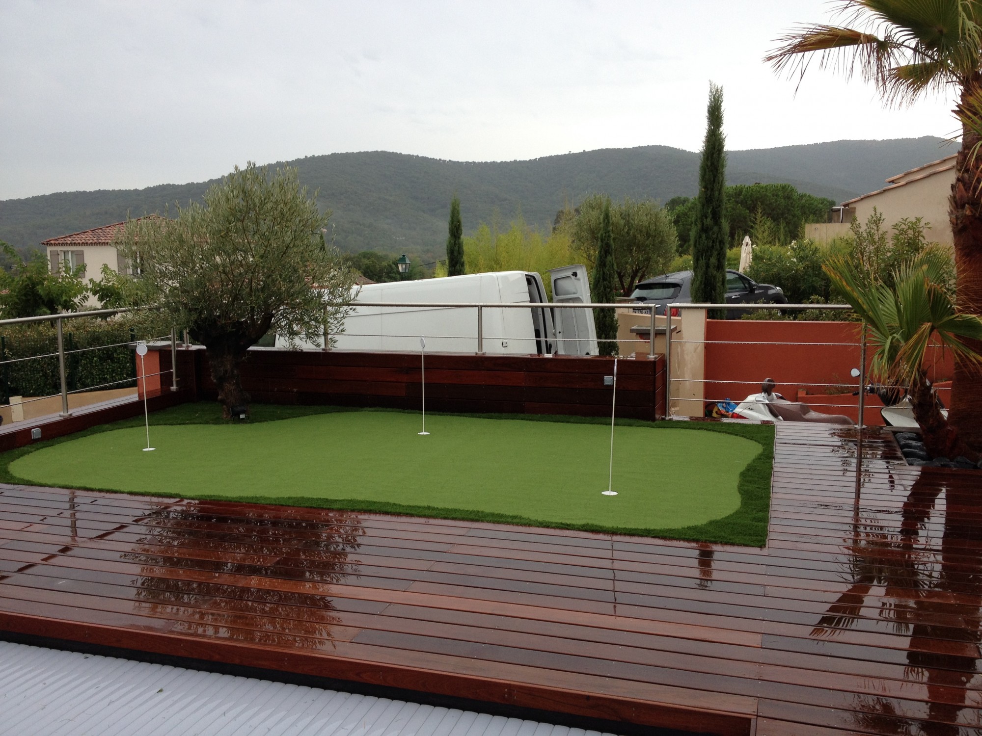 putting green synthétique